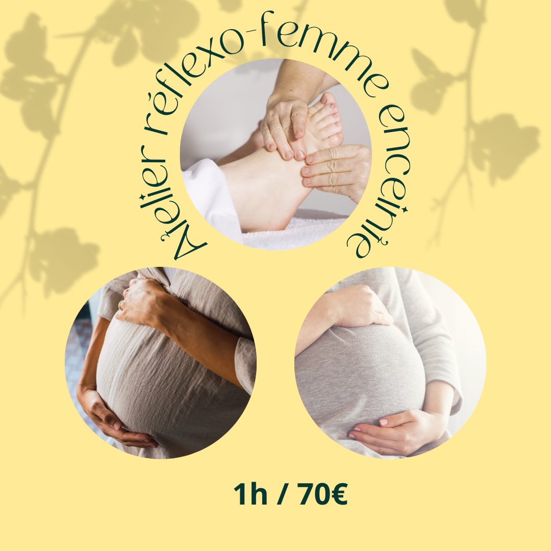 Atelier réflexologie femme enceinte à Argentan